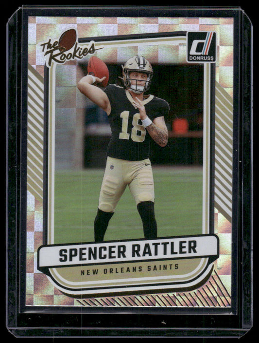 2024 Donruss Spencer Rattler #TR-24 The Rookies