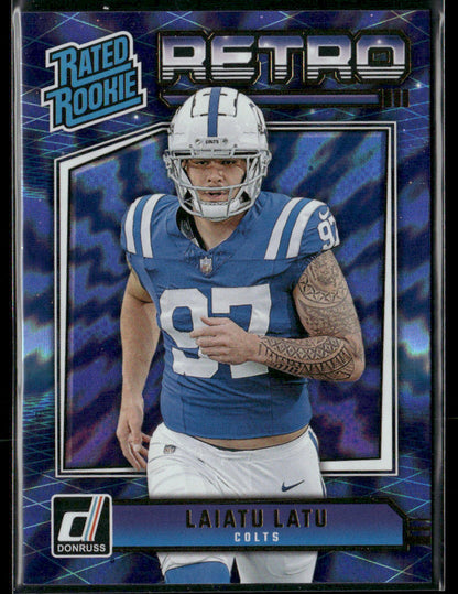 2024 Panini Donruss Football Laiatu Latu #1