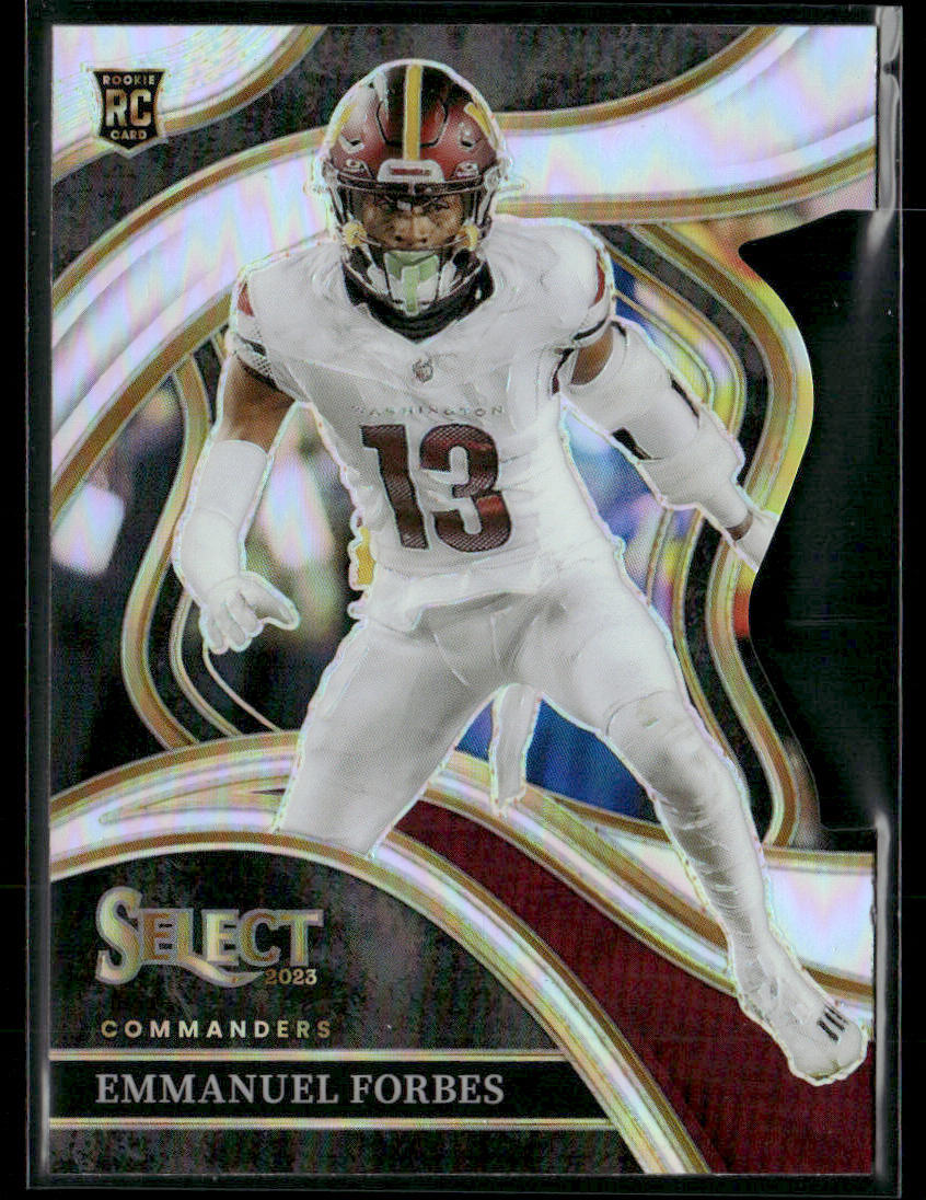 2024 Panini Select Emmanuel Forbes #270 Die Cut Silver Rookie