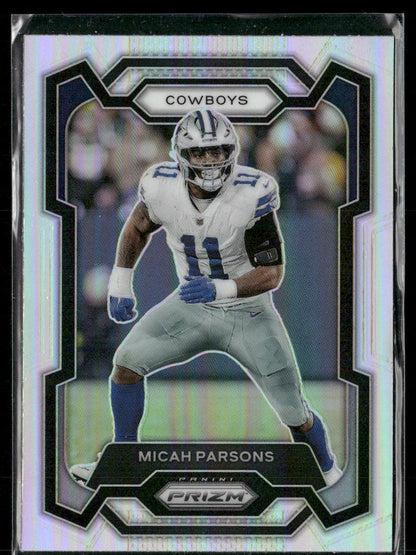 2023 Panini Prizm Micah Parsons #78 Silver Prizm