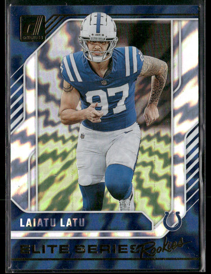 2024 Panini Donruss Football Laiatu Latu #15 Elite Series Rookies