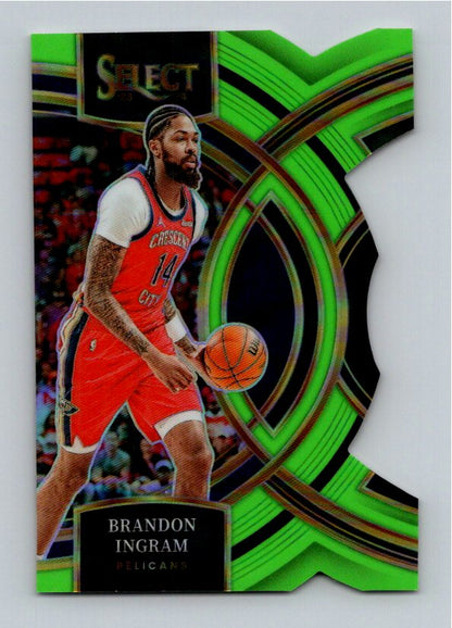 2023 Panini Select Brandon Ingram #173 Neon Green Die-Cut /75