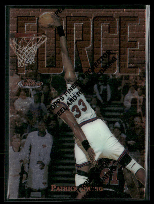 1997-98 Topps Finest Patrick Ewing #FF14 Force