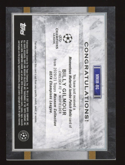 2021 Topps UEFA Champions League Billy Gilmour #MMR-BG RC 015/150