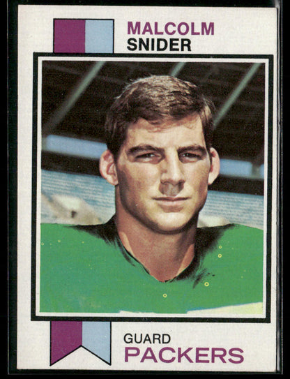 1973 Topps Malcolm Snider #237