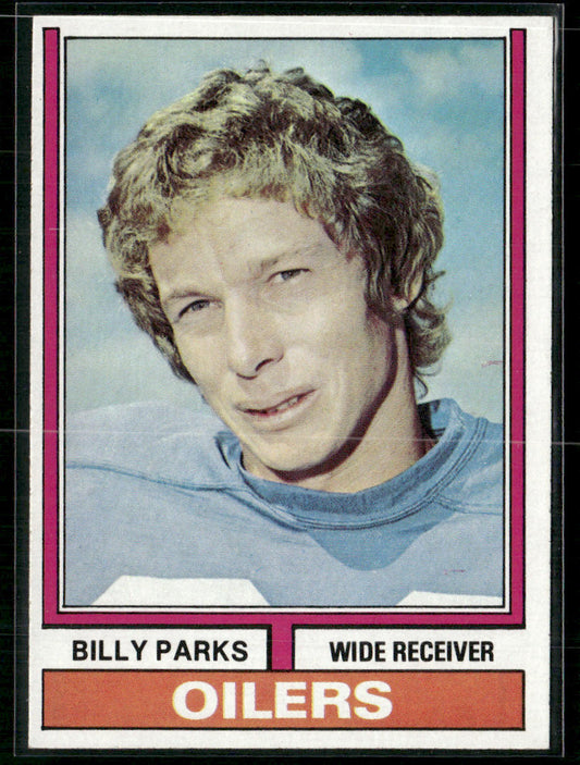 1974 Topps Billy Parks #279