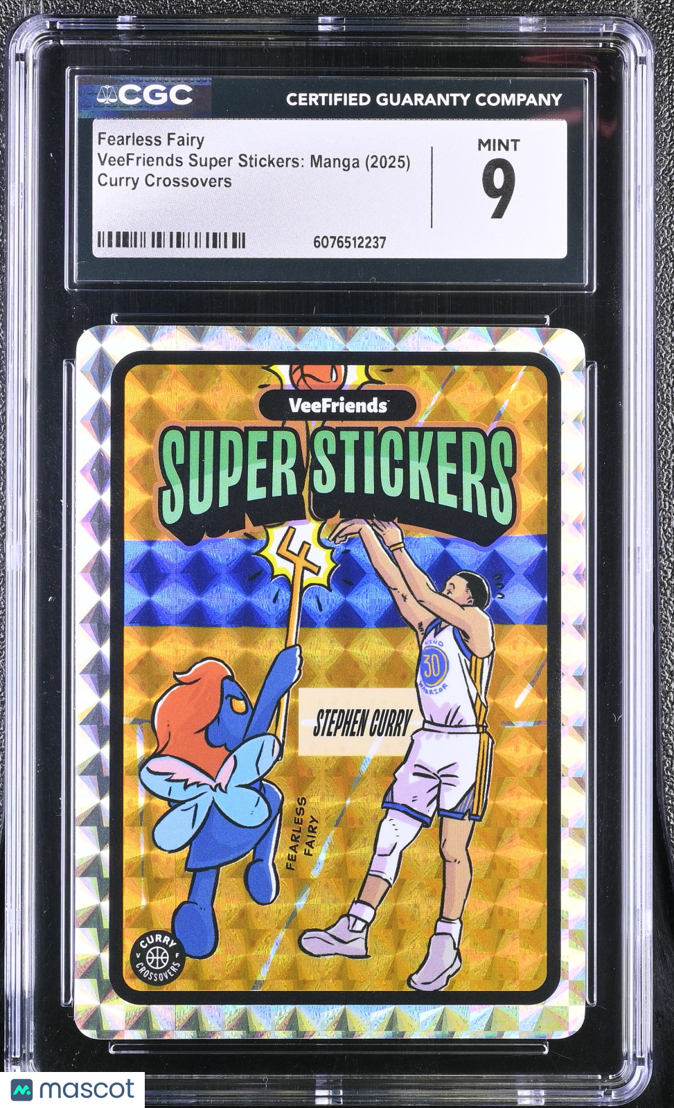 2025 Veefriends Super Stickers: Manga Fearless Fairy Curry Crossovers CGC 9