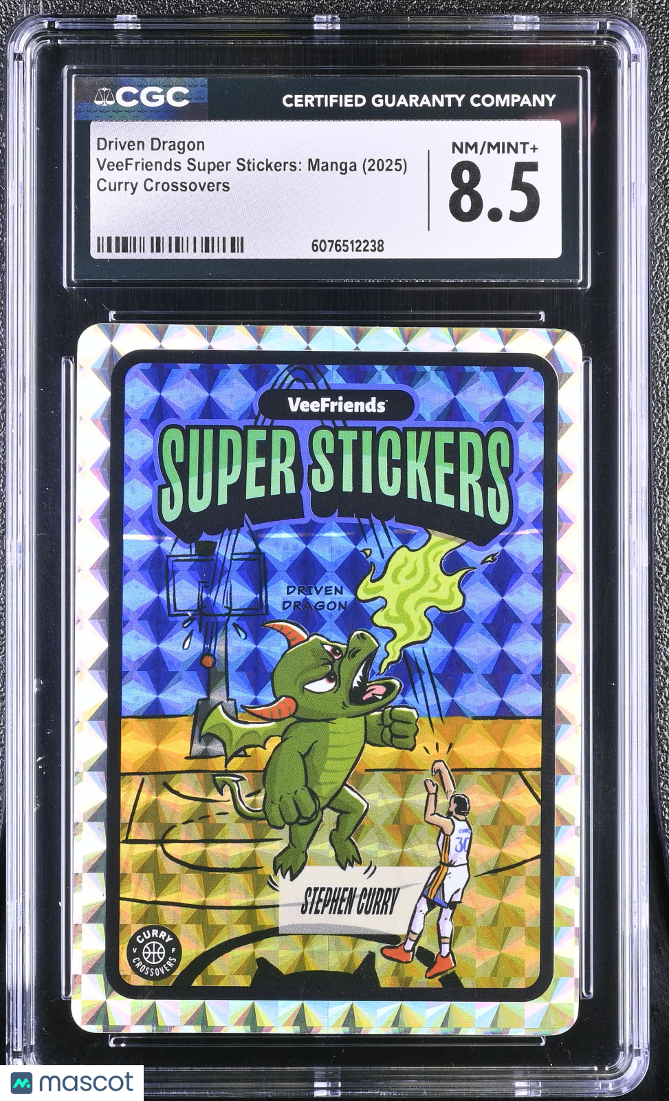 2025 Veefriends Super Stickers: Manga Driven Dragon Curry Crossovers CGC 8.5