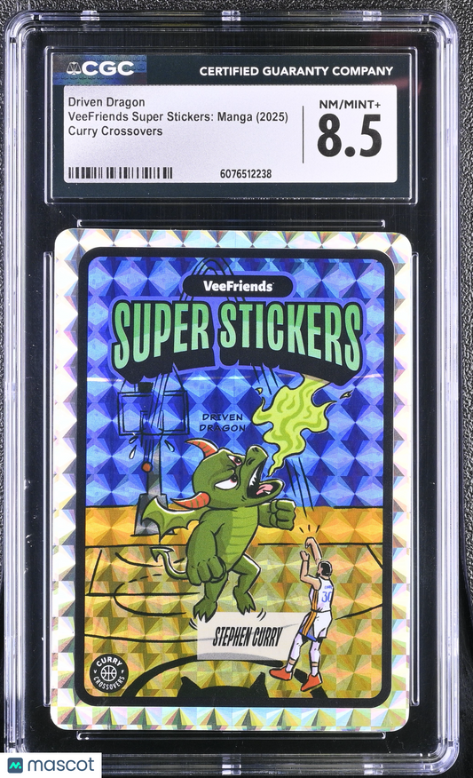 2025 Veefriends Super Stickers: Manga Driven Dragon Curry Crossovers CGC 8.5