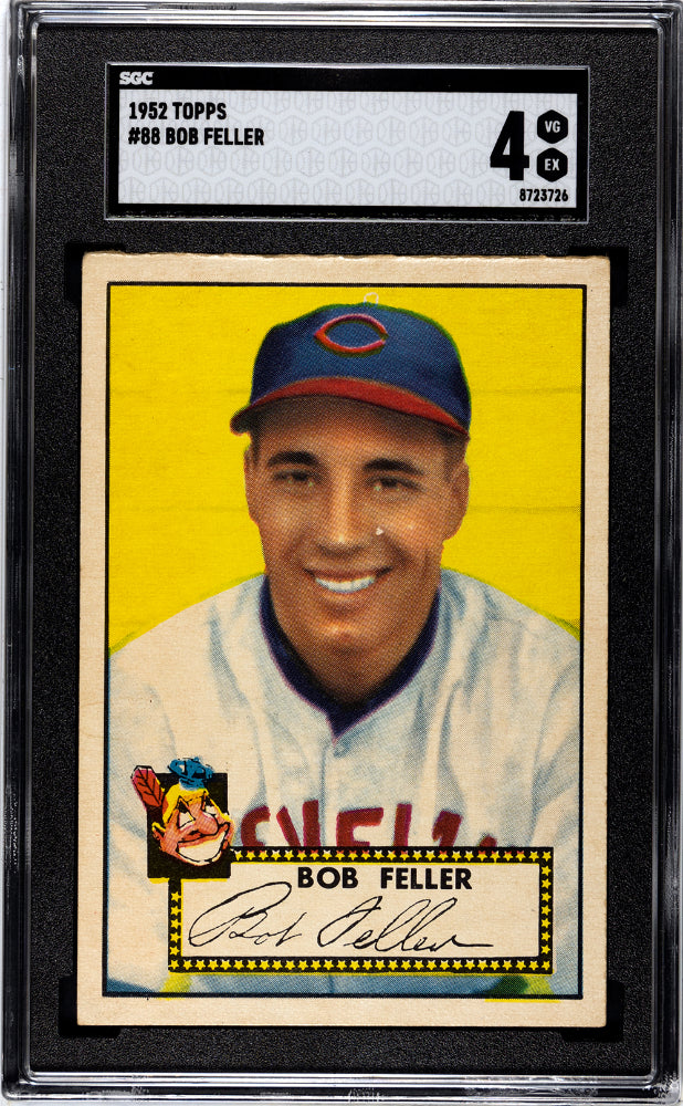 1952 Topps Bob Feller #88 SGC 4