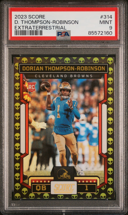 2023 Panini Score D. Thompson-Robinson #314 Extraterrestrial PSA 9