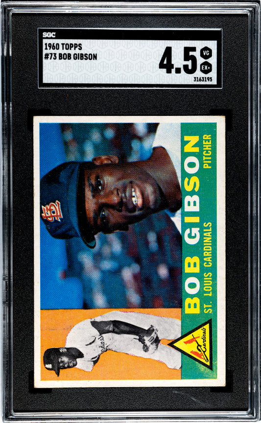 1960 Topps Bob Gibson #73 SGC 4.5